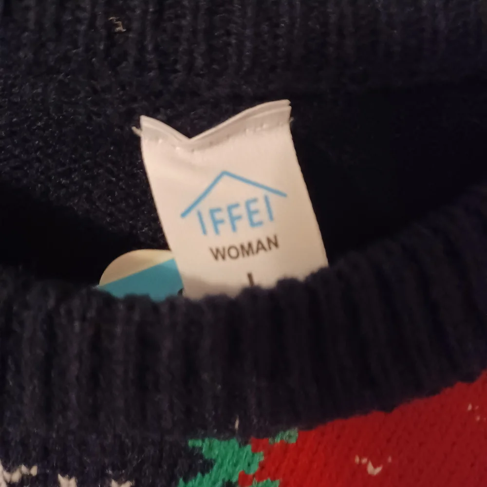BOUTIQUE CHRISTMAS SWEATER MULTI SIZE L - Picture 2 of 3